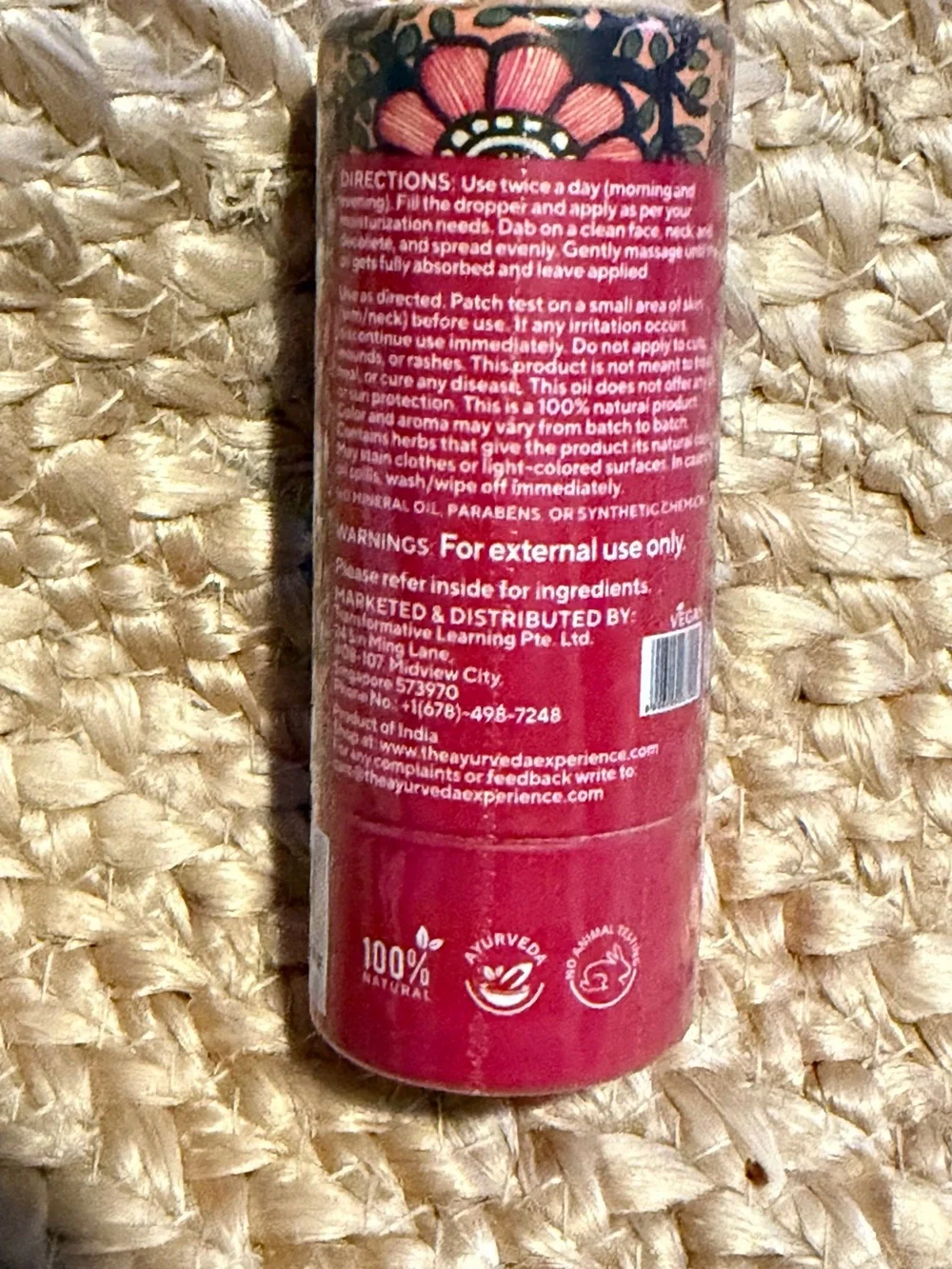 Amplified Youth Spring Face Oil — Pink
